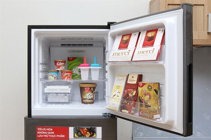 Tủ lạnh Sharp Inverter 253 lít SJ-X281E-DS Màu Xám