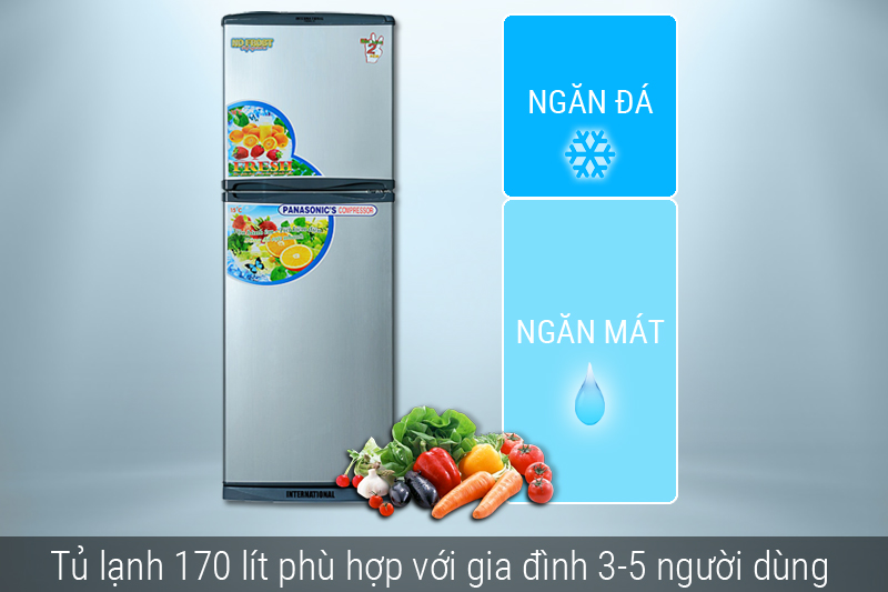 Dung tích tủ lạnh