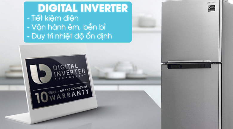 Công nghệ Digital Inverter của tủ lạnh Samsung RT29K5012S8/SV 