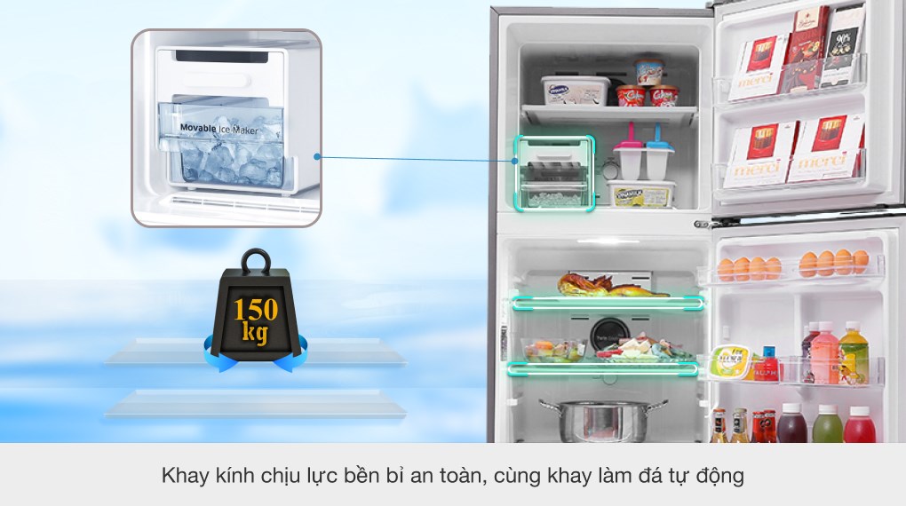 Tủ lạnh Samsung Inverter 299 lít RT29K5012S8/SV