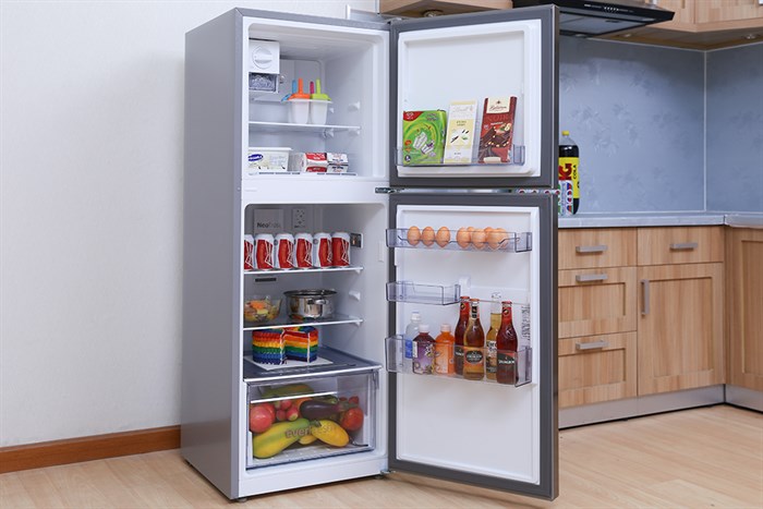 Tủ lạnh Beko Inverter 201 lít RDNT230I50VZX Màu Xám