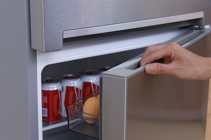 Tủ lạnh Beko Inverter 221 lít RDNT250I50VZX Màu Xám