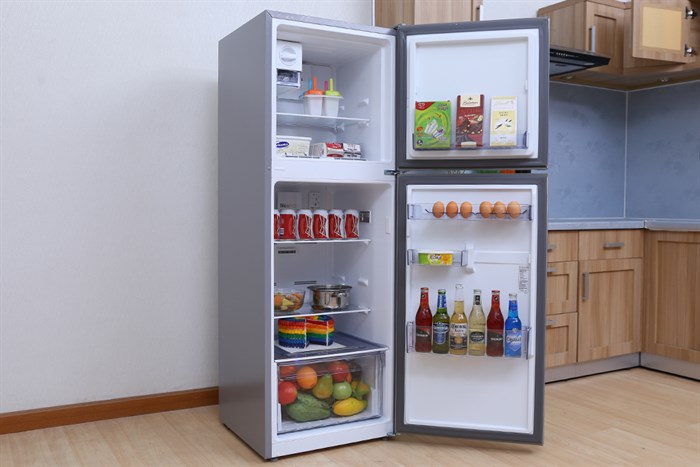 Tủ lạnh Beko Inverter 221 lít RDNT250I50VZX Màu Xám