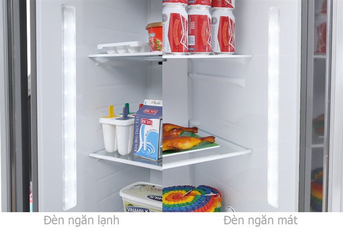 Tủ lạnh LG Inverter 626 lít GR-B247JS Màu Xám