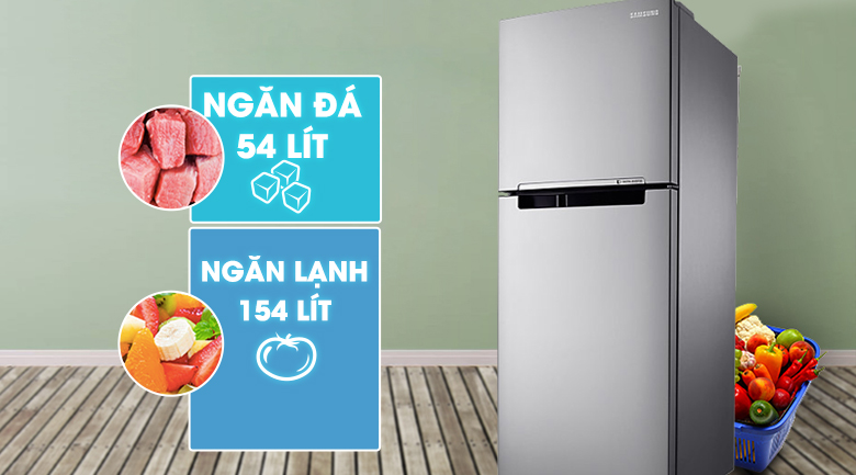 Tủ lạnh Samsung Inverter 208 lít RT20K300ASE/SV Tủ lạnh Samsung Inverter 208 lít RT20K300ASE/SV