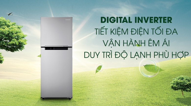 Digital Inverter - Tủ lạnh Samsung Inverter 208 lít RT20K300ASE/SV Digital Inverter - Tủ lạnh Samsung Inverter 208 lít RT20K300ASE/SV