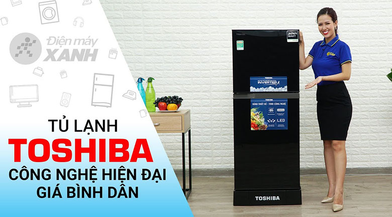 Tủ lạnh Toshiba Inverter 186 lít GR-M25VMBZ(UKG)