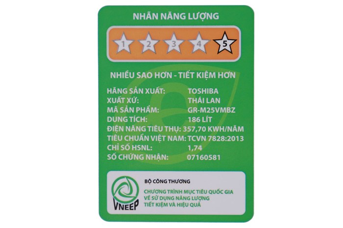 Tủ lạnh Toshiba Inverter 186 lít GR-M25VMBZ(UKG) Màu Đen