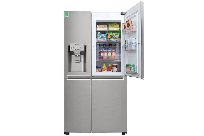 Tủ lạnh LG Inverter 601 lít GR-P247JS Màu Inox