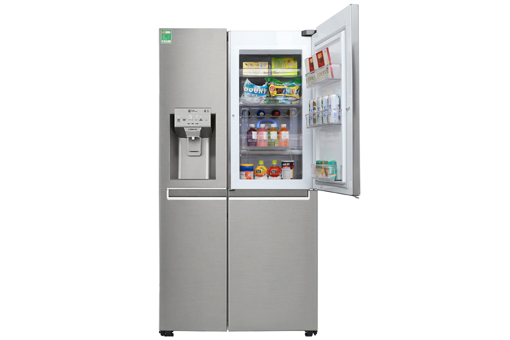 Tủ lạnh LG Inverter 601 lít GR-P247JS Màu Inox
