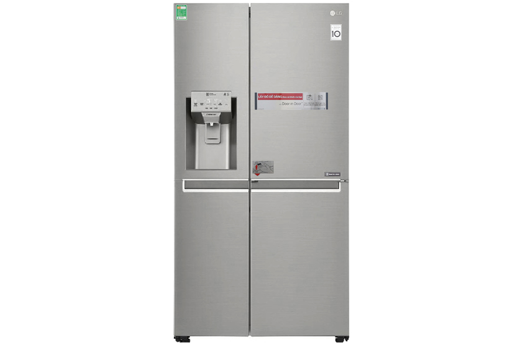 Tủ lạnh LG Inverter 601 lít GR-P247JS Màu Inox