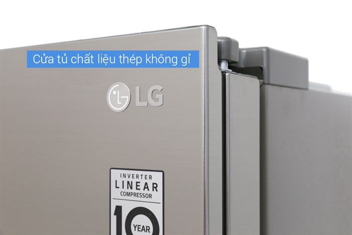 Tủ lạnh LG Inverter 601 lít GR-P247JS Màu Inox