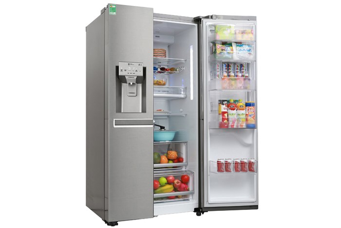 Tủ lạnh LG Inverter 601 lít GR-P247JS Màu Inox