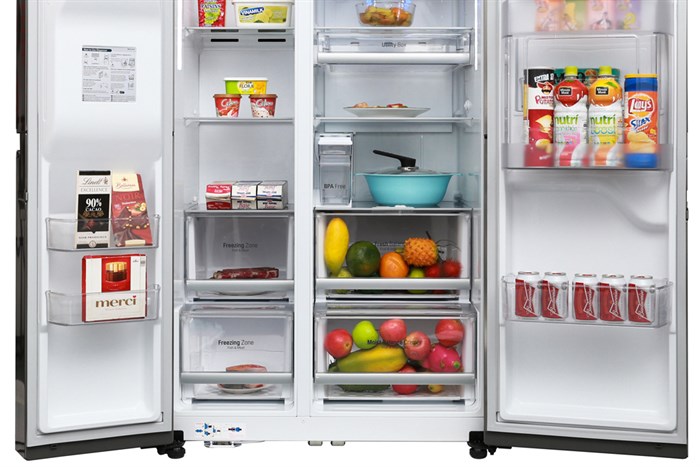 Tủ lạnh LG Inverter 601 lít GR-P247JS Màu Inox