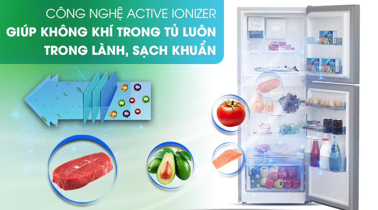 Tủ lạnh Beko 230 lít RDNT230I30ZP