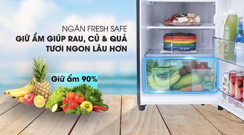 Tủ lạnh Panasonic Inverter 188 lít NR-BA228PKV1