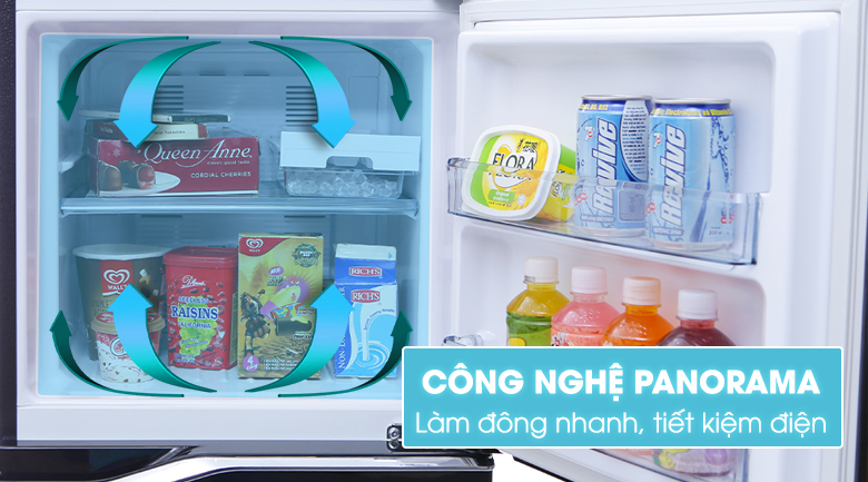 Công nghệ Panorama  -Tủ lạnh Panasonic Inverter 188 lít NR-BA228PKV1