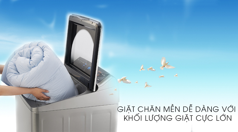 Máy giặt Panasonic Inverter 16 kg NA-FS16V5SRV