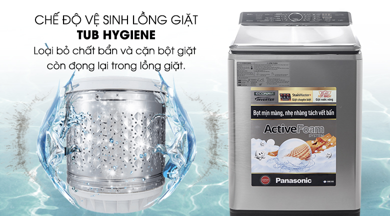 Máy giặt Panasonic Inverter 16 kg NA-FS16V5SRV