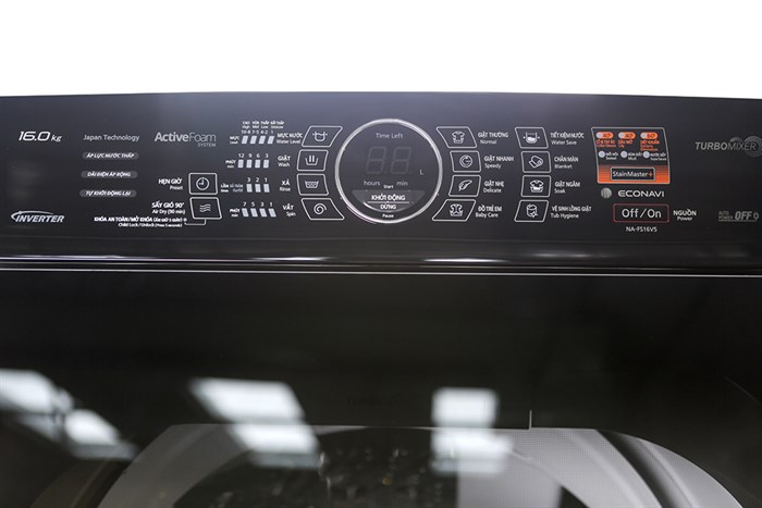 Máy giặt Panasonic Inverter 16 kg NA-FS16V5SRV Màu Xám