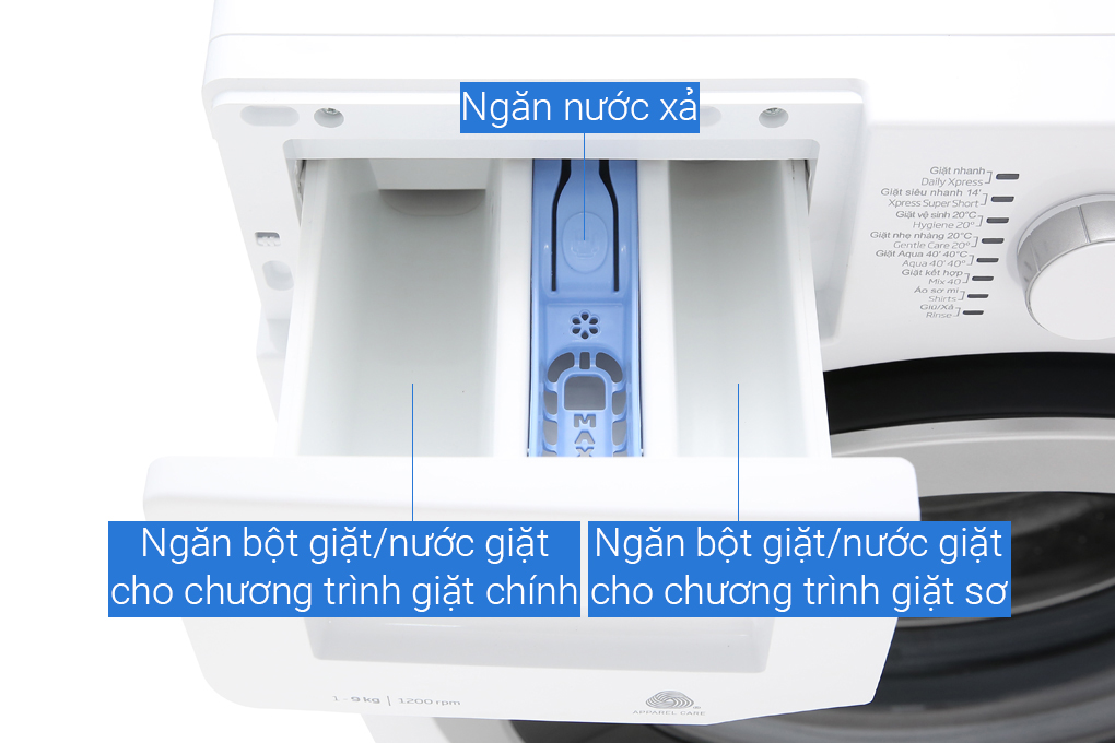 Máy giặt Beko Inverter 9 kg WMY 91283 PTLB2 Màu Trắng