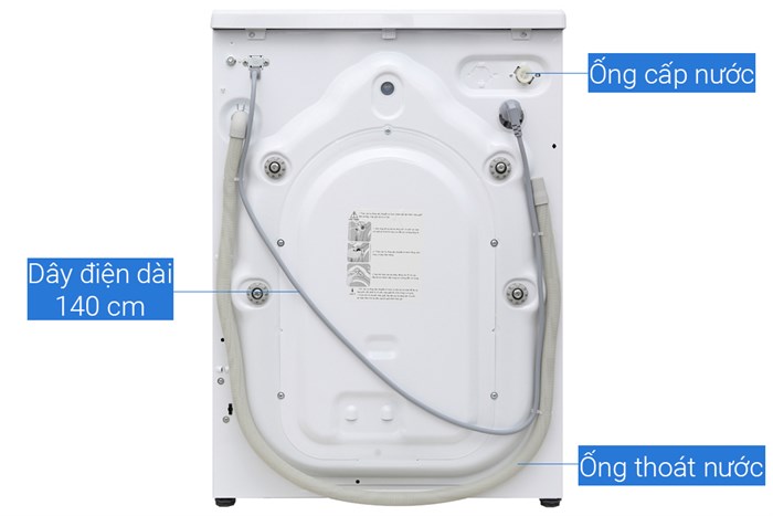 Máy giặt Beko Inverter 9 kg WMY 91283 PTLB2 Màu Trắng