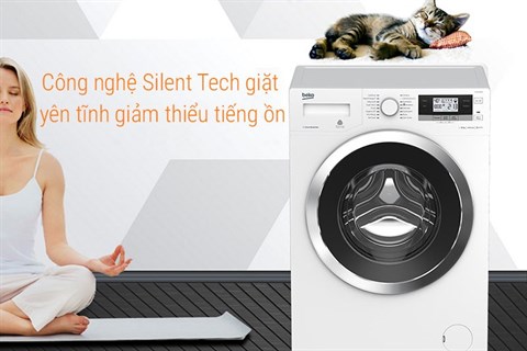 Công nghệ Silent Tech - Máy giặt Beko Inverter 11kg WTE 11735 XCST