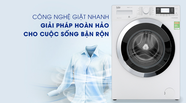 Máy giặt Beko Inverter 10 kg WY104764MW