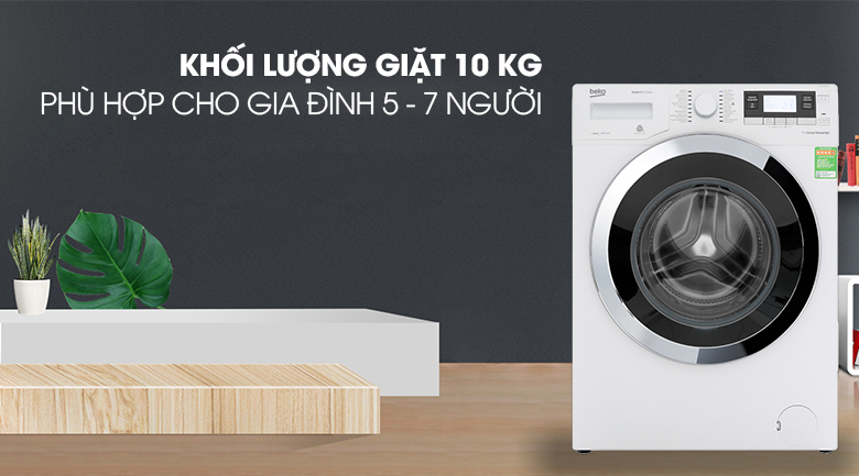 Máy giặt Beko Inverter 10 kg WY104764MW