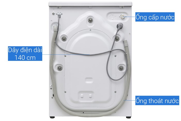 Máy giặt Beko Inverter 10 kg WY104764MW Màu Trắng