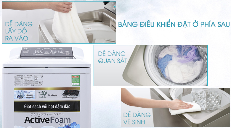 Máy giặt Panasonic 8.5 kg NA-F85A4HRV - 5