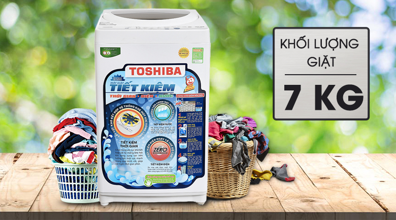 Máy giặt Toshiba 7 kg AW-A800SV WG
