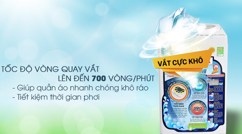 Máy giặt Toshiba 7 kg AW-A800SV WG