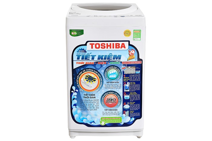 Máy giặt Toshiba 7 kg AW-A800SV WG Màu Trắng - Xám