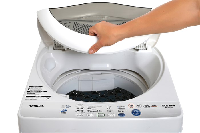 Máy giặt Toshiba 7 kg AW-A800SV WG Màu Trắng - Xám