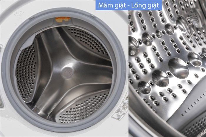 Máy giặt LG Inverter 9 kg FC1409S2W Màu Trắng