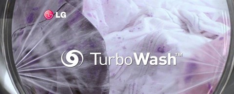 Công nghệ TurboWash giúp giặt nhanh