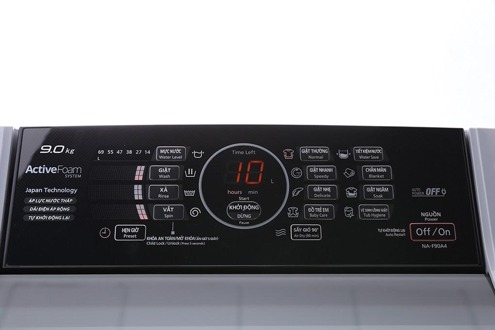 Máy giặt Panasonic 9 kg NA-F90A4GRV hình 4