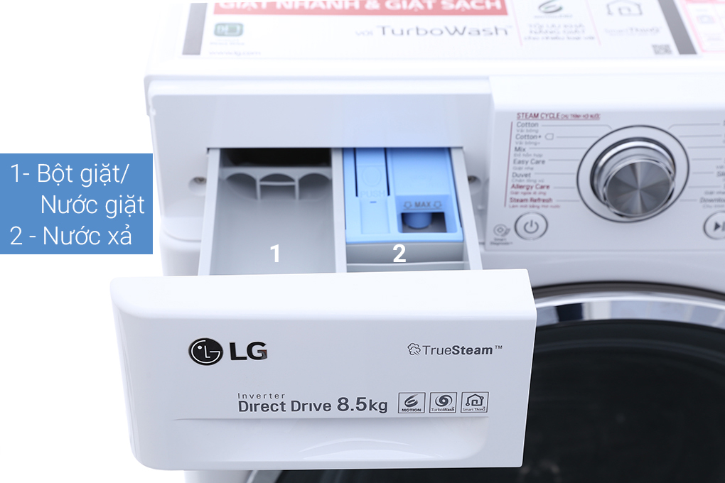 Máy giặt LG Inverter 8.5 kg FC1485S2W - 4