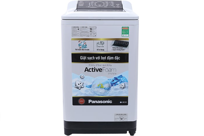 Máy giặt Panasonic 9 kg NA-F90A4HRV Màu Xám nhạt