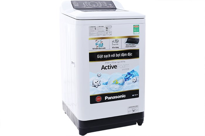 Máy giặt Panasonic 9 kg NA-F90A4HRV Màu Xám nhạt