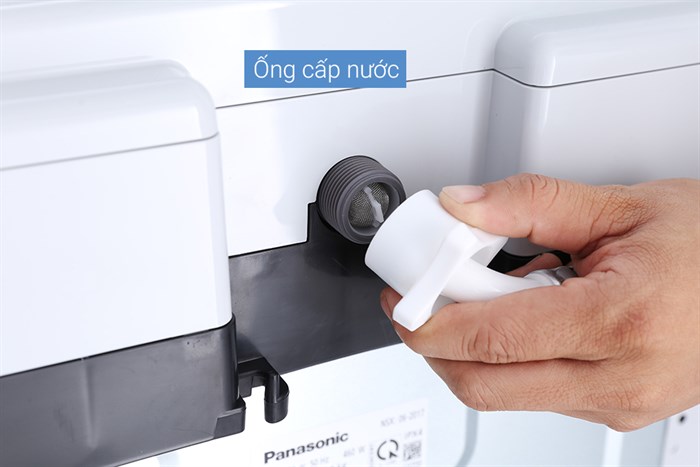 Máy giặt Panasonic 9 kg NA-F90A4HRV Màu Xám nhạt