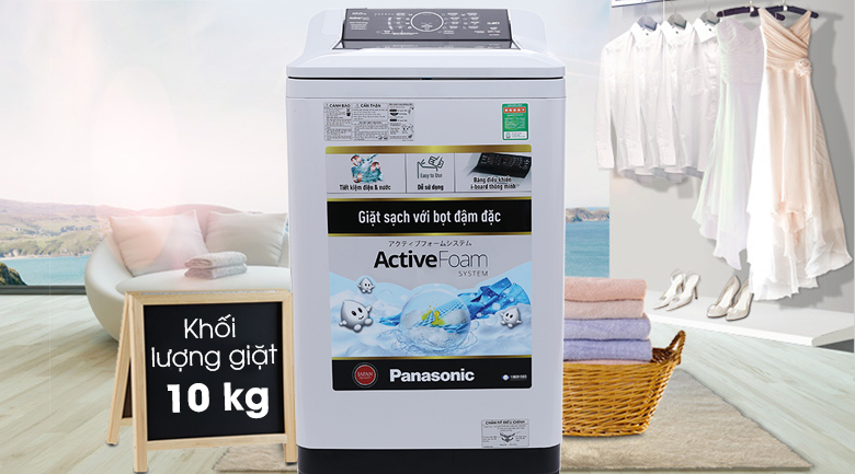 Máy giặt Panasonic 10 kg NA-F100A4HRV