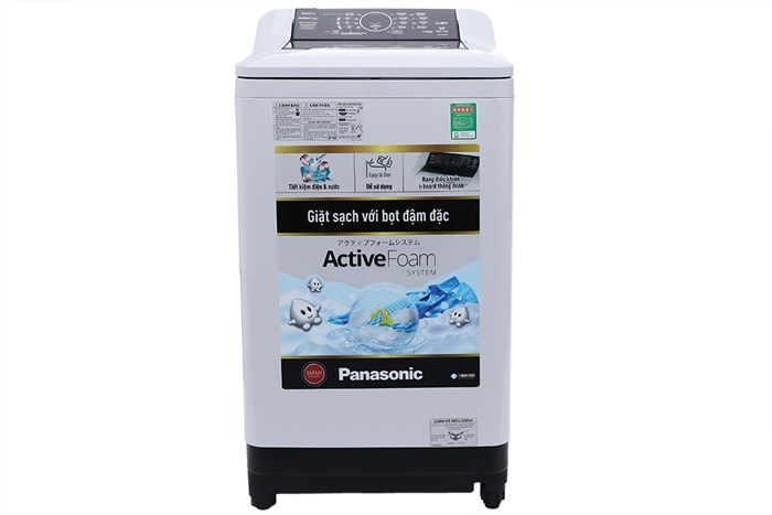 Máy giặt Panasonic 10 kg NA-F100A4HRV Màu Xám nhạt