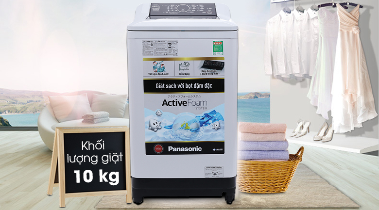 Máy giặt Panasonic 10 kg NA-F100A4GRV - 16