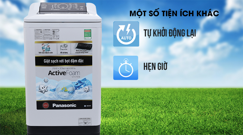 Máy giặt Panasonic 10 kg NA-F100A4GRV - 14