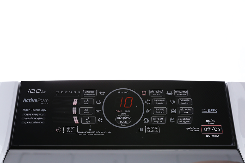 Máy giặt Panasonic 10 kg NA-F100A4GRV - 12