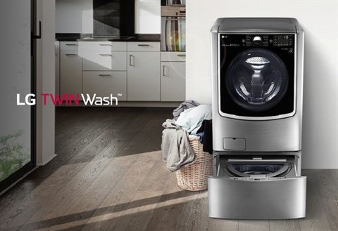 Có thể kết hợp được với máy giặt sấy LG 21 kg F2721HTTV