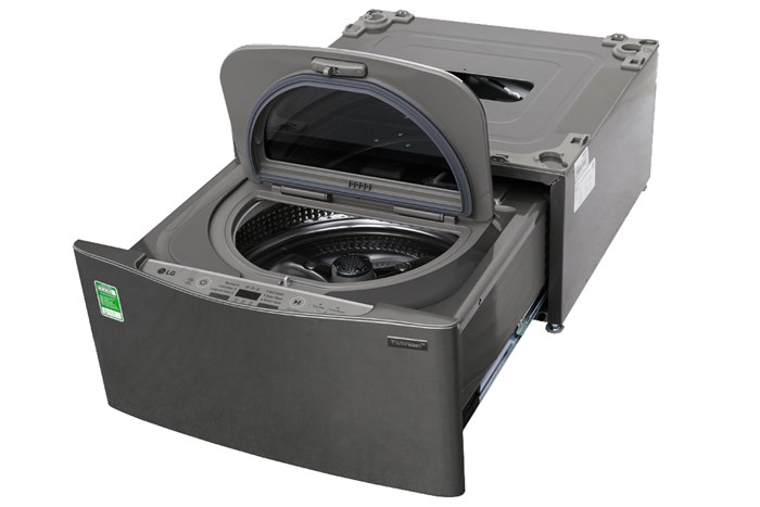 Máy giặt LG TWINWash Mini 3.5 kg T2735NWLV Màu Đen - Xám