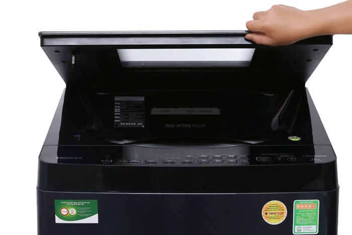 Máy giặt Toshiba Inverter 14 kg AW-DG1500WV (KK) Màu Đen - Xám